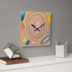 Reloj Cuadrado Sin título, 1908 por Hilma af Klint