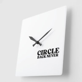 Reloj Cuadrado Sincronización Final | Volver en Círculo Nunca 