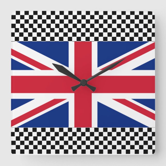 Reloj Cuadrado SKA ENGLAND wall clock (Anverso)