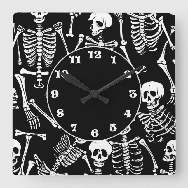 Reloj Cuadrado Skeleton Crew (Anverso)