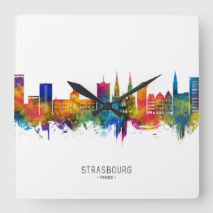 Reloj Cuadrado Skyline France
