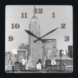 Reloj Cuadrado Skyline IV de NYC<br><div class="desc">Viajes</div>