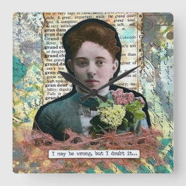 Reloj Cuadrado Snarky