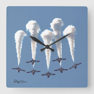 Reloj Cuadrado Snowbird Snowcones