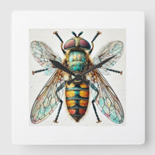 Reloj Cuadrado Soldier Fly 170724IREF230 - Watercolor