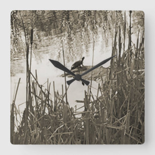 Reloj Cuadrado Solsticio de invierno