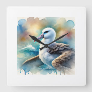 Reloj Cuadrado Sooty Albatross 180724AREF140 - Watercolor