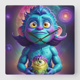 Reloj Cuadrado Space Alien & Friend