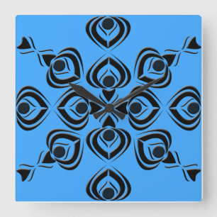 Reloj Cuadrado Spades