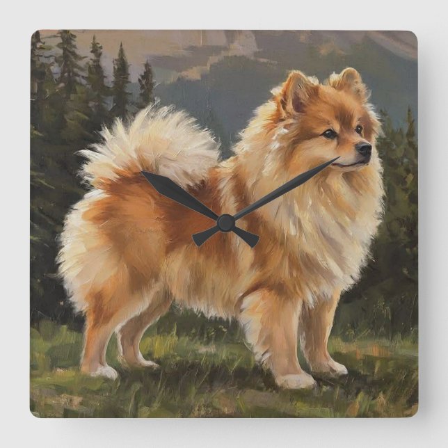 Reloj Cuadrado Spitz alemán (Anverso)