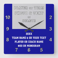 Sports Team Gifts with Your PHOTO, TEXT or Delete