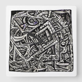 Reloj Cuadrado Square One, de Brian Benson