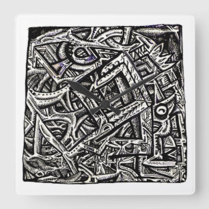 Reloj Cuadrado Square One, de Brian Benson