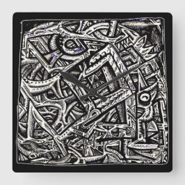 Reloj Cuadrado Square One, de Brian Benson