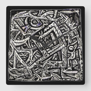 Reloj Cuadrado Square One, de Brian Benson