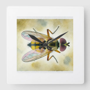 Reloj Cuadrado Stalk Eyed Fly 280824IREF242 - Watercolor