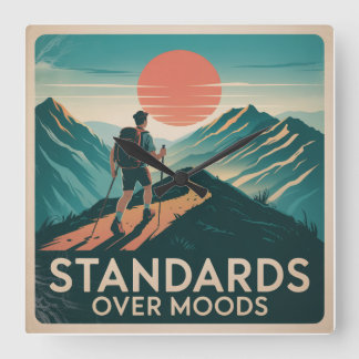 Reloj Cuadrado Standards Over Moods
