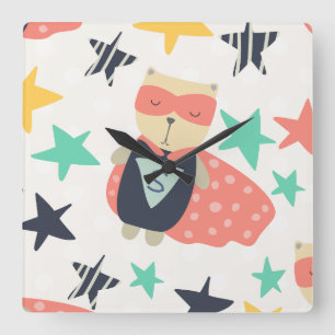 Reloj Cuadrado Star Super Héroe