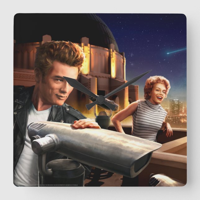 Reloj Cuadrado Stargazers (Anverso)