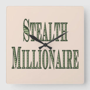 Reloj Cuadrado Stealth Millionaire