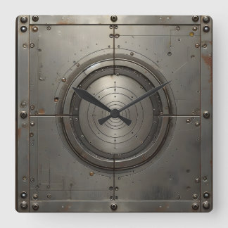 Reloj Cuadrado steel object