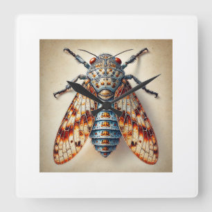 Reloj Cuadrado Steraspis beetle 161024IREF210 - Watercolor