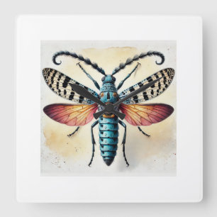Reloj Cuadrado Sternidius dorsal view 270824IREF222 - Watercolor