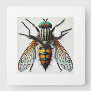 Reloj Cuadrado Stiletto fly dorsal view 270824IREF210 - Watercolo