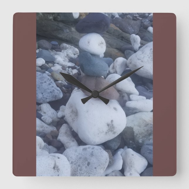 RELOJ CUADRADO STONE PILLAR (Anverso)