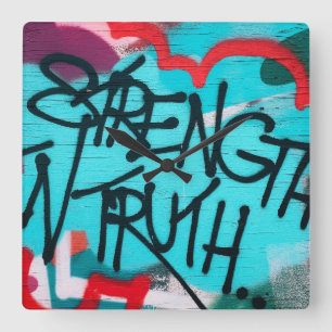 Reloj Cuadrado strength in truth