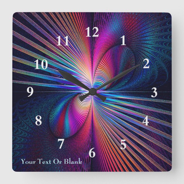 Reloj Cuadrado Structural Iridescence (Anverso)