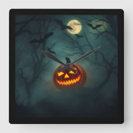 Reloj Cuadrado Stunning Sinister – Ultimate Haunted Design