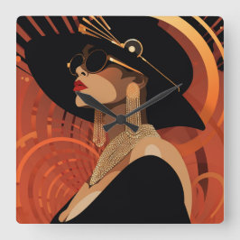 RELOJ CUADRADO SU CORONA #3