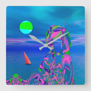 Reloj Cuadrado Sueños exóticos