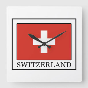 Reloj Cuadrado Suiza