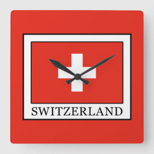Reloj Cuadrado Suiza
