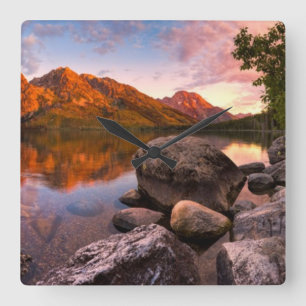 Reloj Cuadrado Sunrise