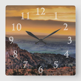 Reloj Cuadrado Sunrise at Bryce Canyon