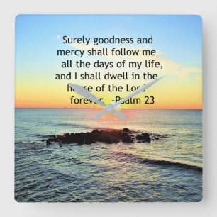 RELOJ CUADRADO SUNRISE EN LA FOTO DEL 23 DE OCÉANO EN PSALM