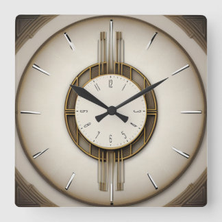 Reloj Cuadrado súper estilo Art Deco