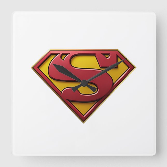 Reloj Cuadrado Superman (Anverso)