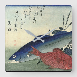 Reloj Cuadrado Suzuki y Kimmedai - El pescado japonés de Hiroshig