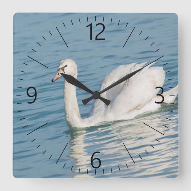 Reloj Cuadrado Swan (Anverso)