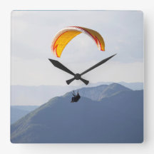 Switzerland Paraglider Epic Fun Fab Orange