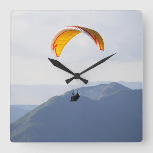Reloj Cuadrado Switzerland Paraglider Epic Fun Fab Orange