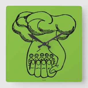 Reloj Cuadrado Symbol: Divine Hand