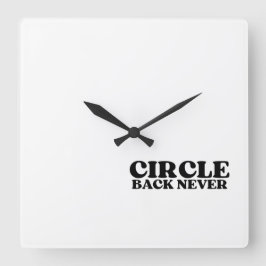 Reloj Cuadrado Synchronized Finality | Circle Back Never