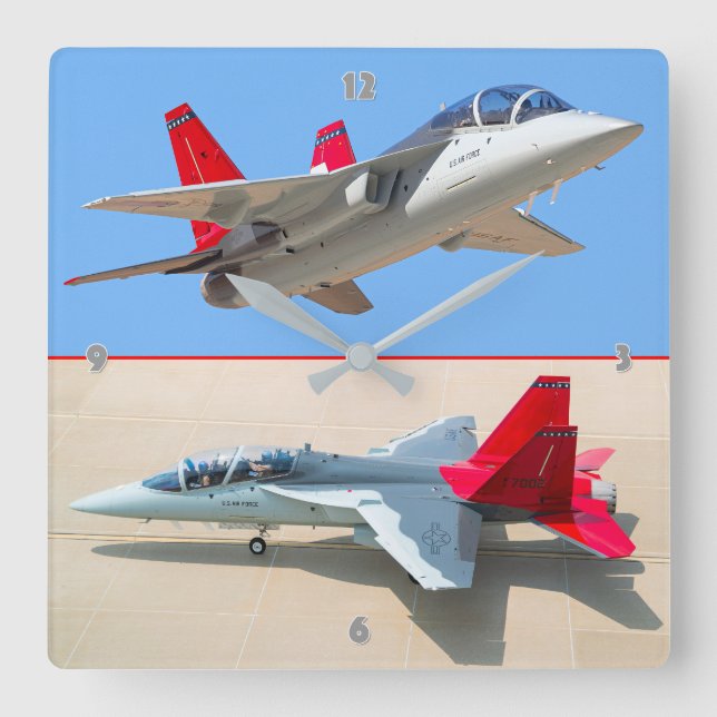 RELOJ CUADRADO T-7A RED HAWK (Anverso)