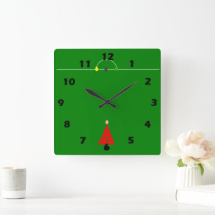 Reloj Cuadrado Tabla de Snooker