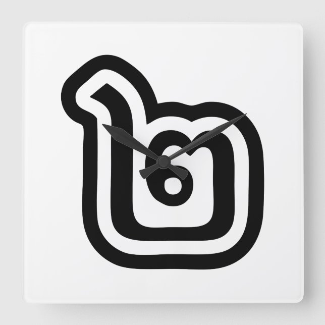 Reloj Cuadrado Tailandia Número 2 / Dos / ๒ (Canción) Guión taila (Anverso)